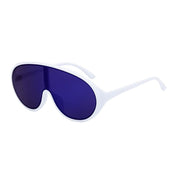 oversized shield sunglasses, view 5 - MRSLM