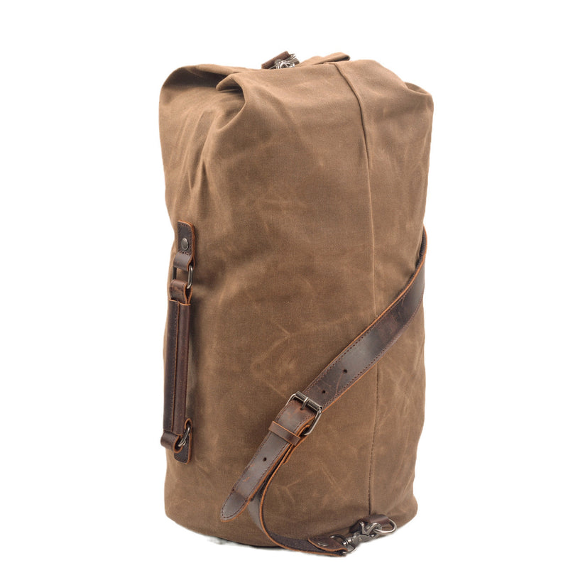 retro canvas crossbody waist bag, view 4 - MRSLM