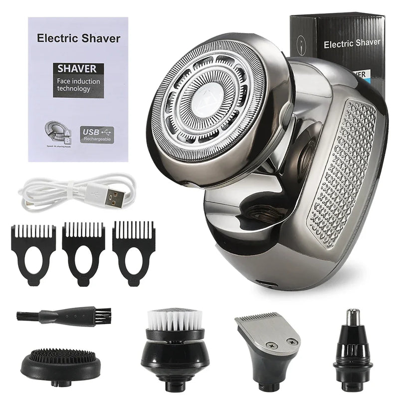 5-in-1 men's electric shaver and trimmer, view 2 - MRSLM