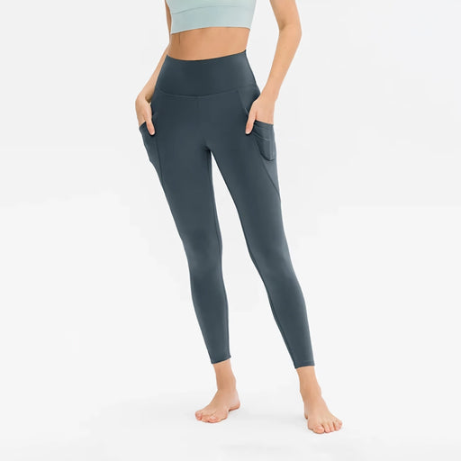 high-waist yoga leggings with pockets - MRSLM