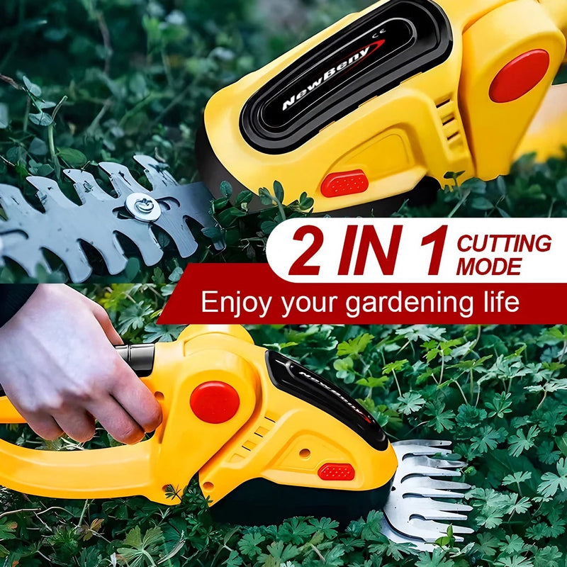 cordless electric hedge trimmer, view 5 - MRSLM