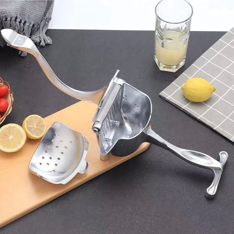 Stainless steel manual juice squeezer, view 5 - MRSLM