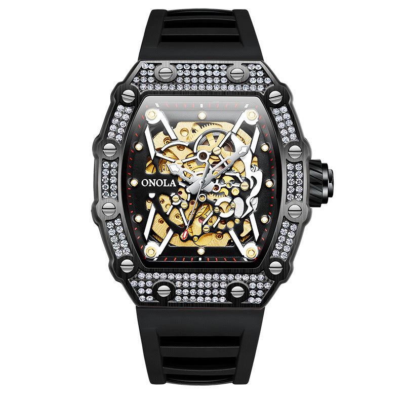 men's automatic steel case watch, view 13 - MRSLM