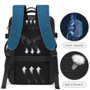 expandable USB travel backpack, view 15 - MRSLM