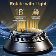 solar-powered rotating car air freshener, view 6 - MRSLM