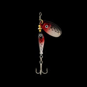 rotating metal spinner fishing lure, view 5 - MRSLM