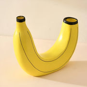 Resin banana flower vase, view 3 - MRSLM