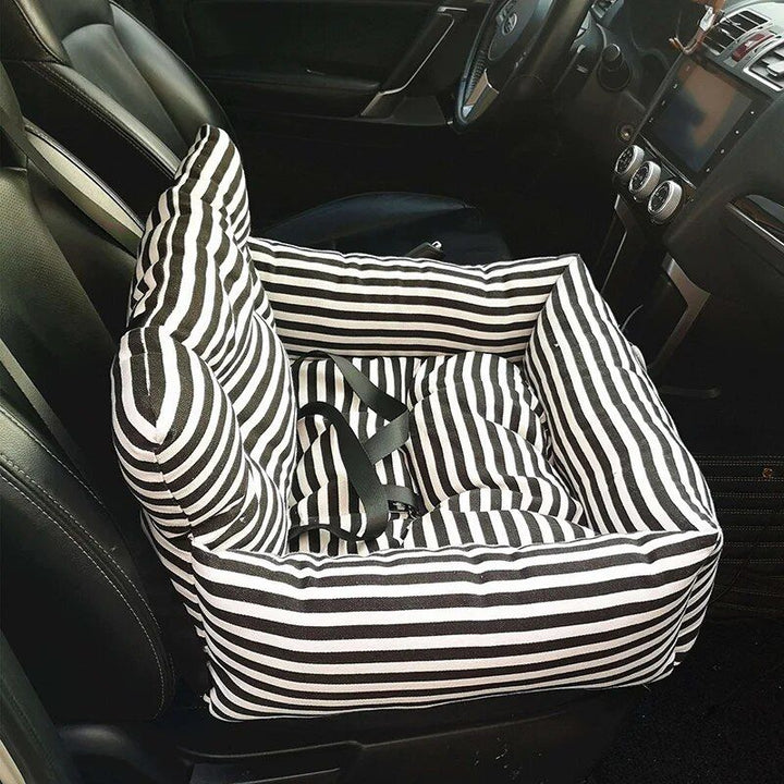 Luxury Pet Car Seat Pad with Safety Belt