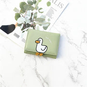 duck themed mini wallet, view 2 - MRSLM