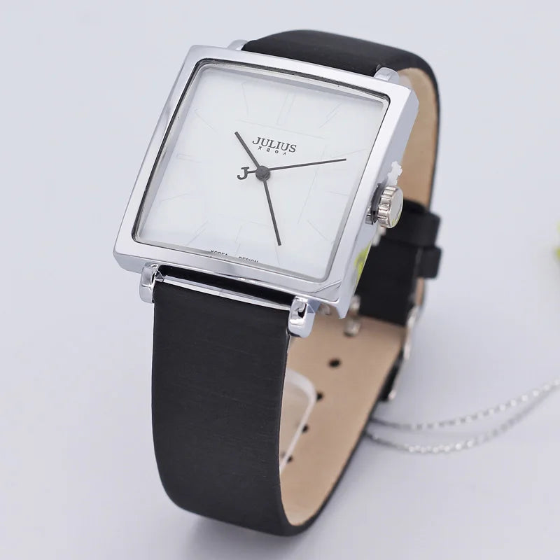 women's square fashion watch, view 3 - MRSLM
