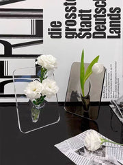 acrylic photo frame vase, view 8 - MRSLM