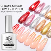 chrome-mirror top coat nail gel, view 2 - MRSLM