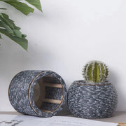 nordic imitation rattan flower pot, view 11 - MRSLM