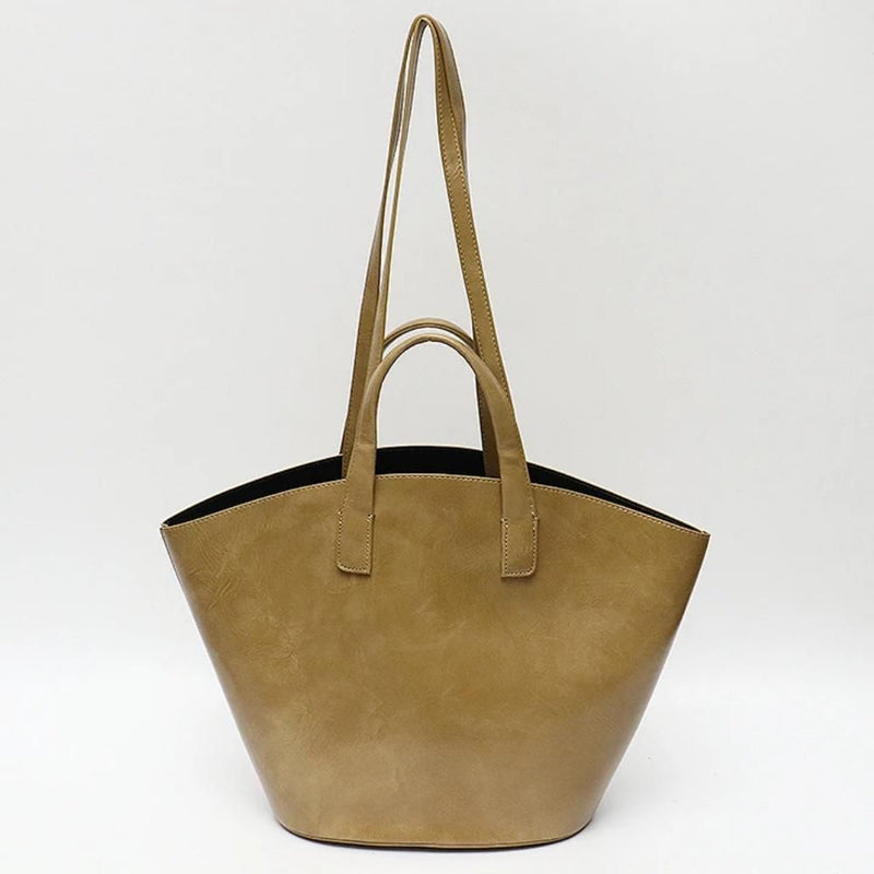 vegan leather tote bag, view 9 - MRSLM