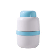 portable 2-in-1 pill box with cutter, view 2 - MRSLM