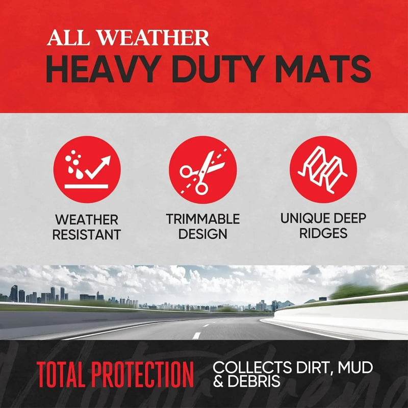 rubber car floor mats, view 9 - MRSLM