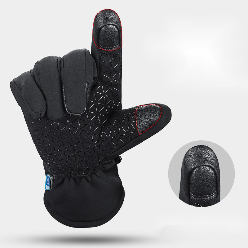 Waterproof touchscreen ski gloves, view 3 - MRSLM