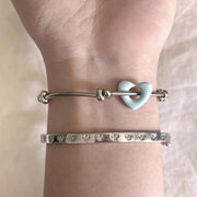 elegant heart bracelet for women - MRSLM