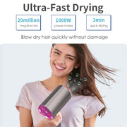 foldable hair dryer, view 4 - MRSLM