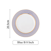 6-piece nordic ceramic plates set, view 9 - MRSLM