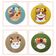 diy cat embroidery starter kit, view 13 - MRSLM