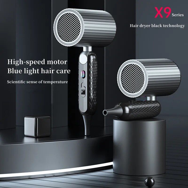 foldable ionic hair dryer, view 10 - MRSLM