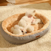 non-slip cotton pet bed, view 9 - MRSLM