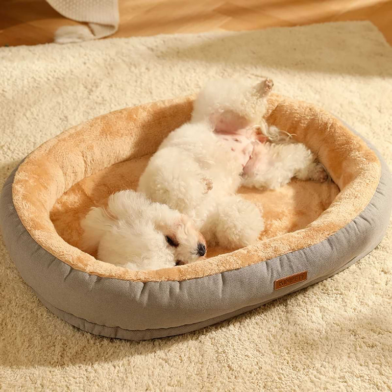 non-slip cotton pet bed, view 9 - MRSLM