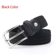 men's elastic braided stretch belt, view 9 - MRSLM