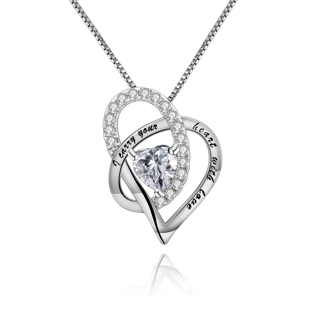Birthstone S925 Silver Necklace Pendant