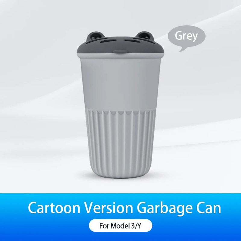 Silicone car trash bin for Tesla, view 8 - MRSLM