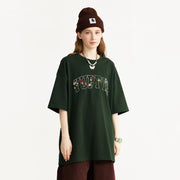embroidered floral t-shirt - MRSLM