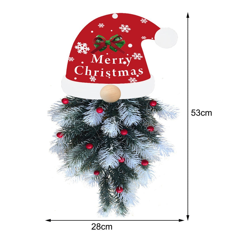 Christmas pine branch garland, view 3 - MRSLM