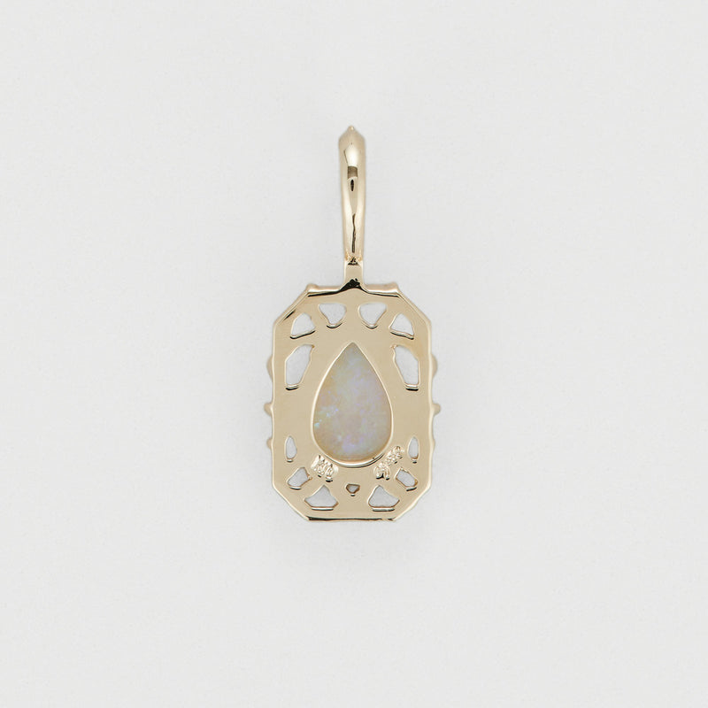 14K Gold African Australian Pendant Headwear