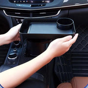 adjustable car cup holder tray, view 5 - MRSLM