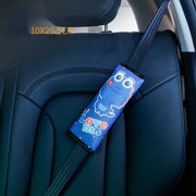 kids seat belt cushion and adjuster set, view 5 - MRSLM