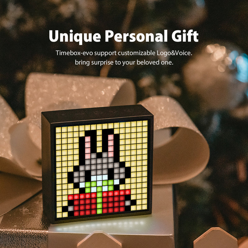 bluetooth speaker with alarm clock and led display, view 7 - MRSLM