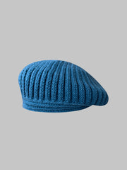 knitted wool beret for women, view 6 - MRSLM