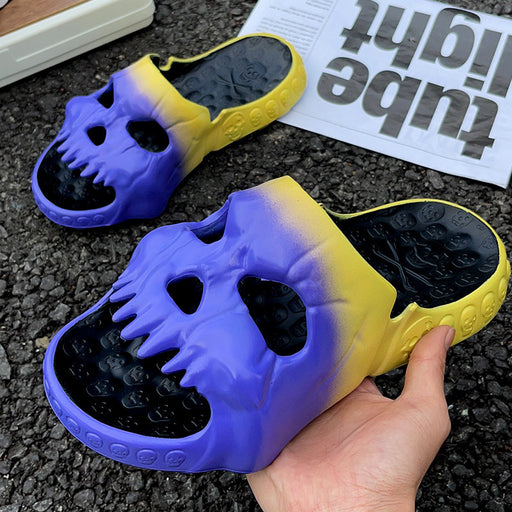 skull EVA summer slippers - MRSLM