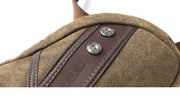 men's canvas messenger bag, view 9 - MRSLM