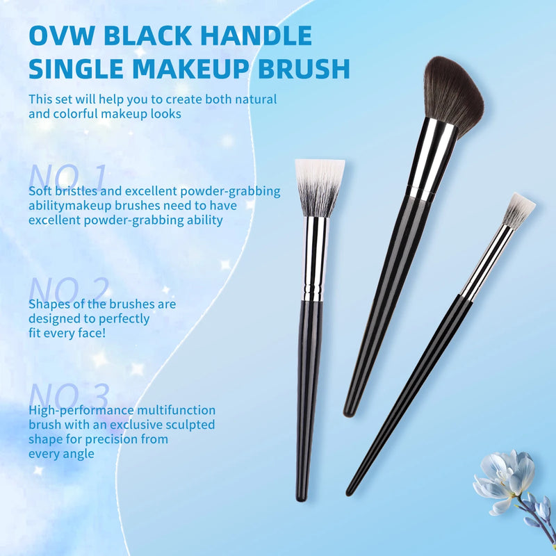 contour powder blusher brush set, view 6 - MRSLM