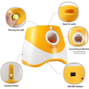 Automatic dog ball launcher, view 6 - MRSLM