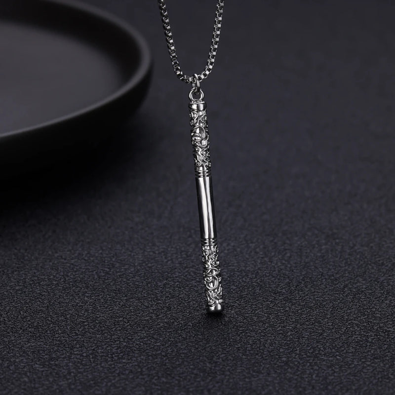 golden cudgel pendant necklace, view 6 - MRSLM