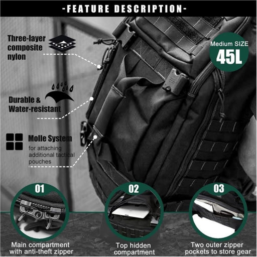 Nylon gym duffel bag - MRSLM