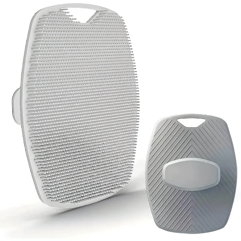 silicone body scrubber, view 2 - MRSLM