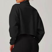 women's zipper sports hoodie, view 4 - MRSLM