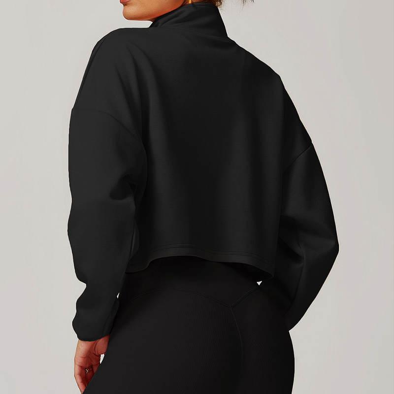 women's zipper sports hoodie, view 4 - MRSLM