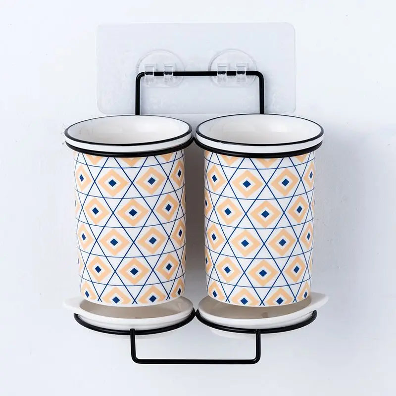 ceramic chopsticks tube set, view 2 - MRSLM