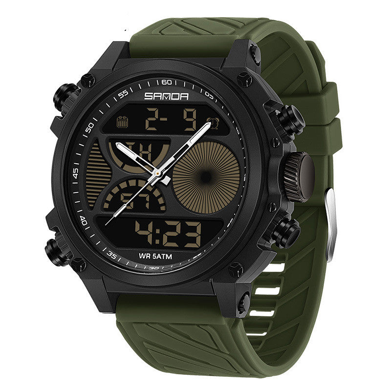 men's sports watch with large dial, view 6 - MRSLM