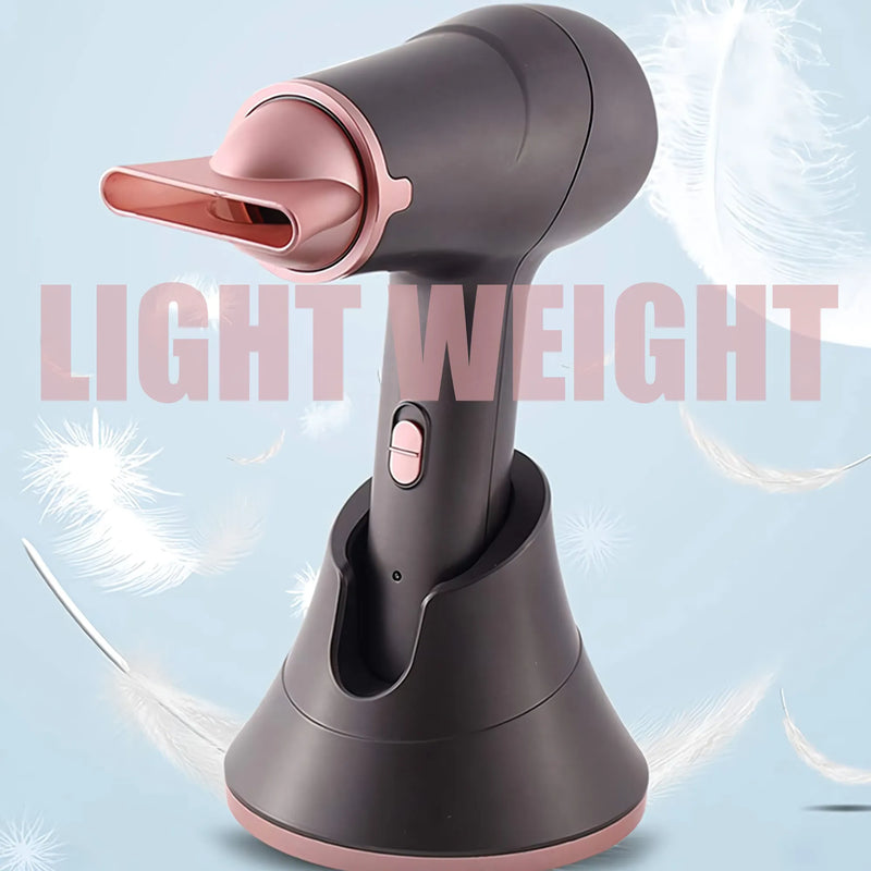 Cordless rechargeable travel hair dryer, view 6 - MRSLM